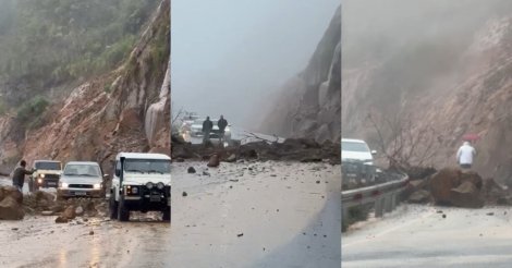 Deslizamento em Urubici provoca interdição total da Serra do Avencal