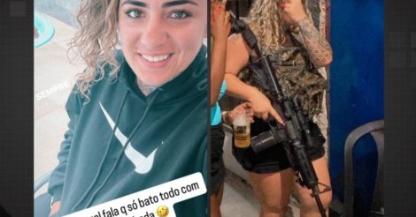 “Diaba Loira” é executada a tiros no Rio de Janeiro