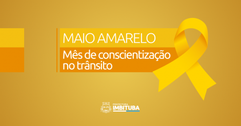 Escola de Trânsito promove ações de conscientização no Maio Amarelo em Imbituba