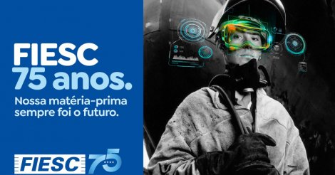 FIESC comemora 75 anos com foco no futuro da indústria