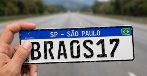 Fim da placa Mercosul? Nome da cidade pode voltar a aparecer nos carros do Brasil