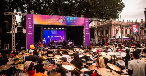 Florianópolis abre inscrições para o maior encontro de bateristas das Américas