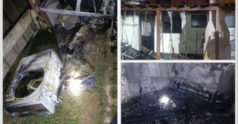 Garopaba / Homem de 42 anos morre em incêndio que atingiu pousada