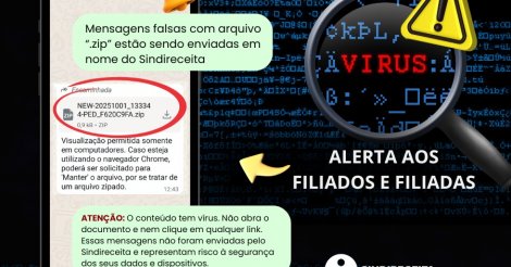 Golpe.zip /  mensagens falsas com arquivos zip clonam WhatsApp e roubam dados no Brasil