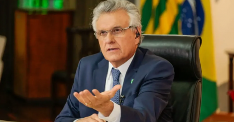Governador Ronaldo Caiado e Ricardo Faria debatem o futuro do Brasil em evento na Acic