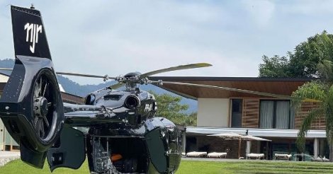 Helicóptero de Neymar está proibido de voar, segundo Anac