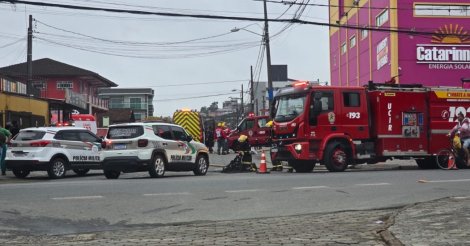 Homem não supera fim do casamento, procura ex-esposa em estabelecimento, incendeia local e morre carbonizado em SC