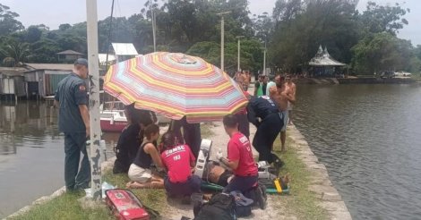 Homem é reanimado após afogamento com parada cardíaca em Imbituba