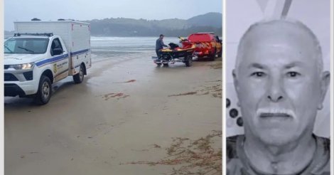 Idoso de 72 anos é encontrado morto em costão de praia turística