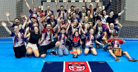 IMBITUBA / CAMPEÃO CATARINENSE/Paes Leme faz história ao conquistar Liga Santa Catarina/Handebol Master 2024 com 100%/aproveitamento