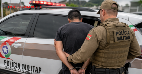 Imbituba / Foragido por estupro de vulnerável é preso pela Polícia Militar na cidade