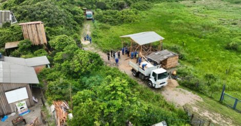 IMBITUBA / Forças de Segurança realizam Operação Restauração da Ordem em Área de Proteção Ambiental (APA)