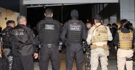 Imbituba / PF cumpre mandados na cidade durante megaoperação nacional contra o crime organizado