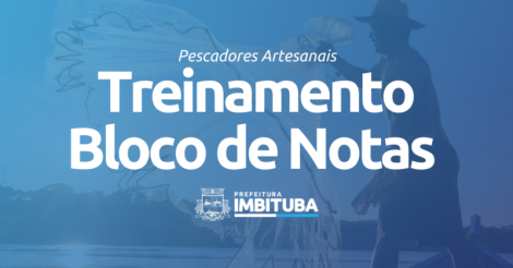 IMBITUBA / Prefeitura convida pescadores para treinamento do Bloco de Notas do Produtor