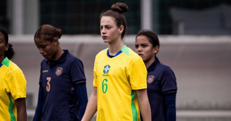 Imbitubense Júlia Souza estreia com a camisa da Seleção Brasileira Sub-15 em torneio no Paraguai