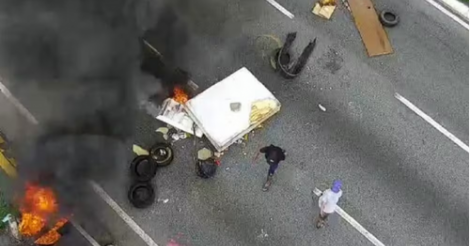 Incêndios criminosos bloqueiam vias na Grande Florianópolis; governo de SC confirma morte e prisões