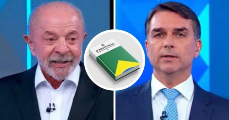 Lula votou contra a Constituição de 1988? Entenda tema abordado por Flávio Bolsonaro no último debate entre presidenciáveis