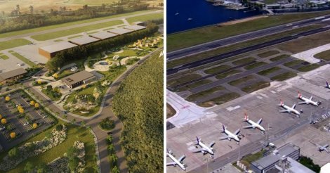 Maior que o Santos Dumont: aeroporto de R$ 400 milhões em SC irá superar terminal do RJ em tamanho de pista