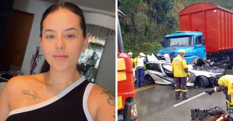Motorista de BMW morta após acidente na SC-418 era mulher de influenciador de SC: ‘Não pude me despedir’