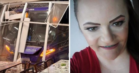 Motorista estava ao celular quando ônibus avançou/matou mulher prensada contra mureta/restaurante/SC/investigação/concluída/homem/indiciado