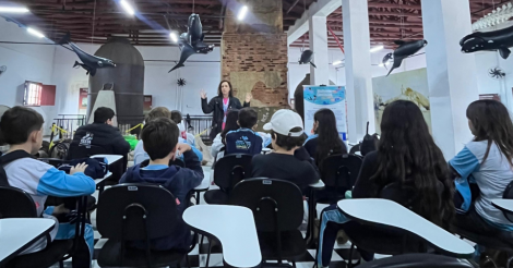 Museu da Baleia recebe projeto Mulheres Cientistas da UFSC