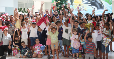 Natal de sonhos realizados emociona crianças atendidas pela Assistência Social em Imbituba