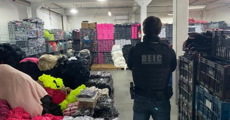 Nike, Lacoste e Tommy: R$ 20 milhões em roupas falsas são apreendidos em capital têxtil de SC