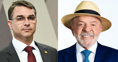 Pesquisa aponta diferença de 5,4 pontos entre Flávio Bolsonaro e Lula