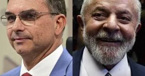 PESQUISA / Datafolha: Flávio Bolsonaro, 49%; Lula, 45%