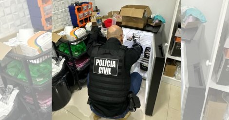 Polícia descobre ‘fábrica’ clandestina de canetas emagrecedoras e prende casal em SC
