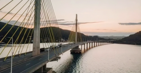 Ponte Anita Garibaldi segue em avaliações técnicas até outubro; tráfego continua restrito