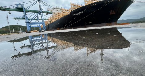Porto de Imbituba comemora retomada da conexão com a Ásia