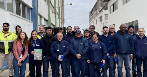 Porto de Laguna recebe palestras sobre animais peçonhentos e etnobotânica para trabalhadores e pescadores