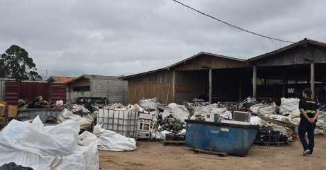 Prefeitura de Imbituba inicia Operação Fio Desencapado para fiscalizar sucatas e recicladoras