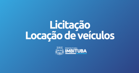 Prefeitura lança licitação para locação de veículos