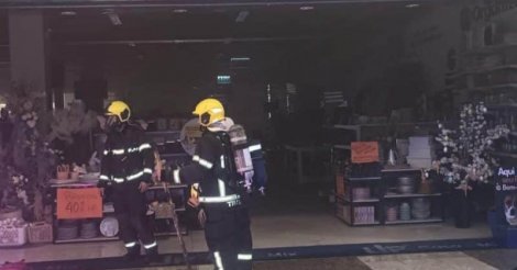 Princípio de incêndio assusta clientes no Shopping ViaCatarina, em Palhoça