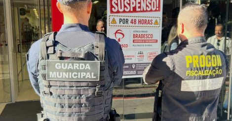 Procon de Florianópolis interdita agência do Bradesco após mais de 400 reclamações