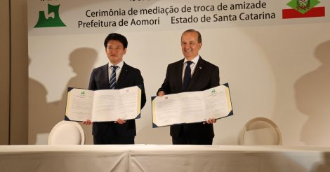 Santa Catarina e Aomori renovam parceria histórica iniciada em 1980