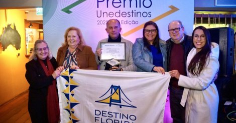 SC domina premiação nacional ao setor de turismo e entidade da Capital é 1° lugar