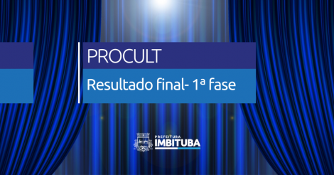 SETUR divulga resultado final da 1ª fase do Edital PROCULT 2026