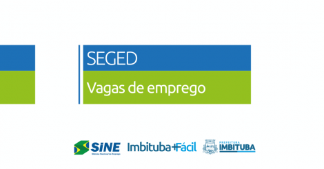 SINE de Imbituba divulga novas oportunidades de emprego na região