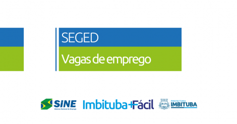 SINE de Imbituba oferta mais de 40 vagas de emprego em diferentes áreas e níveis de escolaridade