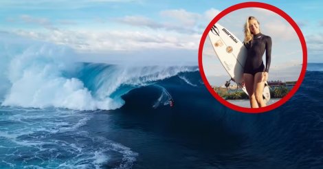 Surfista de Garopaba Maya Carpinelli revela bastidores de onda gigante em Teahupoo: “Foi o momento mais assustador e incrível da minha vida”