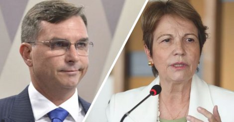 Tereza Cristina será vice de Flávio Bolsonaro? Senadora se reúne com candidato do PL e emite nota sobre chapa