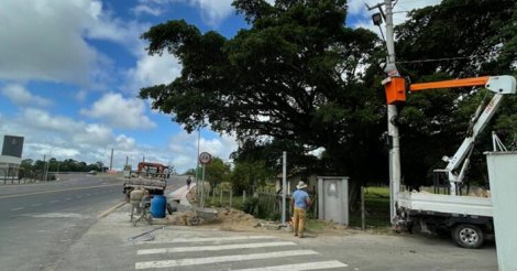 Tubarão/Capivari / Fiação de ponte é furtada antes de ser finalizada