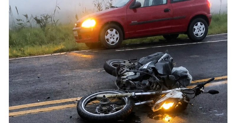 Tragédia em Sombrio: Motociclista morre em grave acidente na SC-449