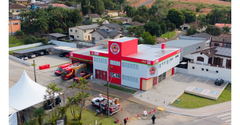 Três novos quartéis do Corpo de Bombeiros são inaugurados no Sul de SC