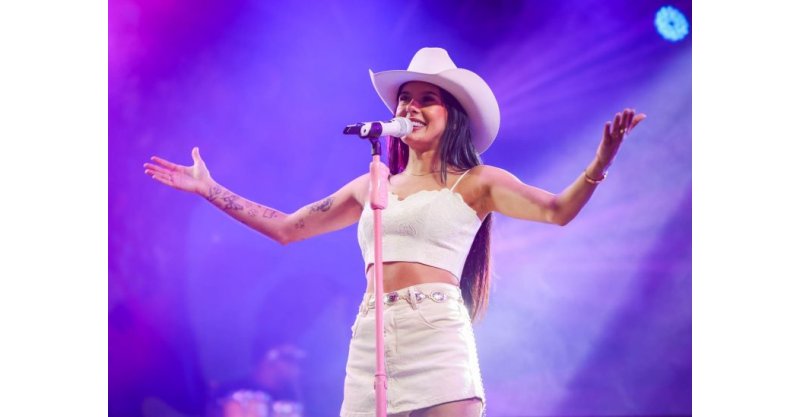 Tubarão / Ana Castela fará show na Arena Multiuso no dia 22 de novembro