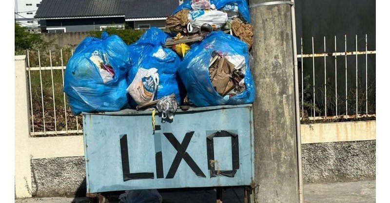Tubarão notifica empresa responsável pela coleta de lixo