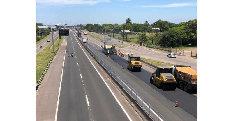 ViaCosteira divulga cronograma de obras na BR-101 Sul entre 10 e 16 de novembro